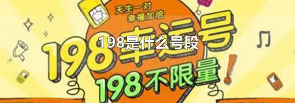 198是什么号段