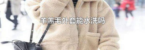 羊羔毛外套能水洗吗