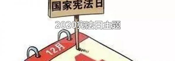 2020宪法日主题