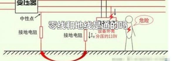 零线和地线是通的吗