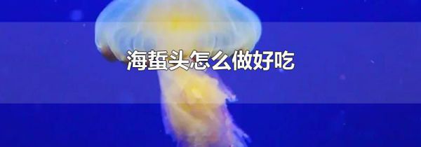 海蜇头怎么做好吃