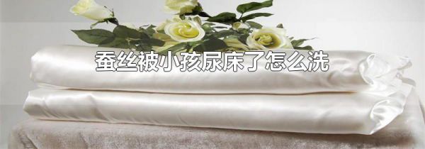 蚕丝被小孩尿床了怎么洗