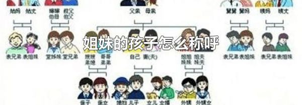 姐妹的孩子怎么称呼