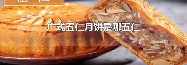 广式五仁月饼是哪五仁