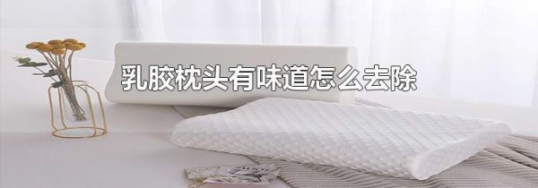 乳胶枕头有味道怎么去除