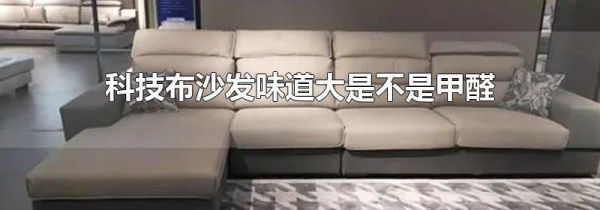科技布沙发味道大是不是甲醛
