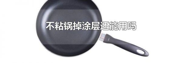 不粘锅掉涂层还能用吗