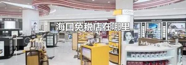 海口免税店在哪里