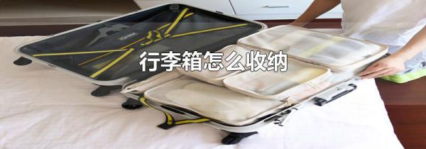 行李箱怎么收纳