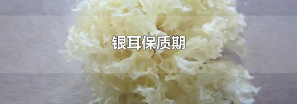 银耳保质期