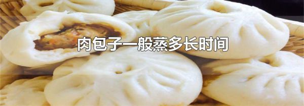 肉包子一般蒸多长时间