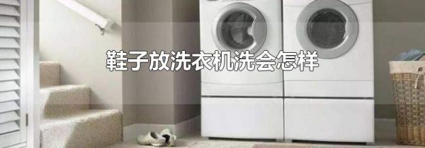 鞋子放洗衣机洗会怎样