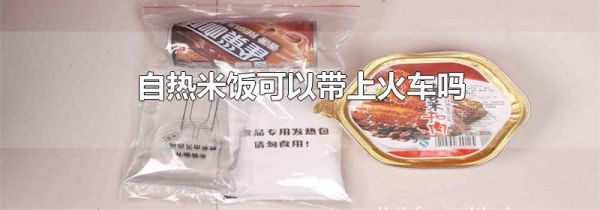 自热米饭可以带上火车吗