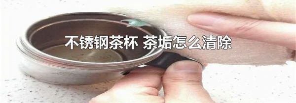 不锈钢茶杯 茶垢怎么清除