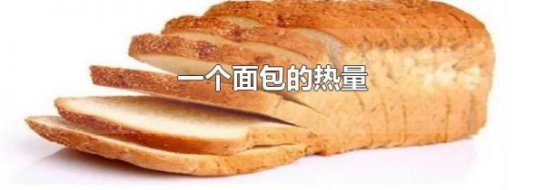 一个面包的热量