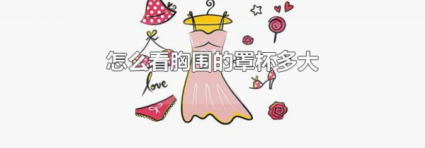 怎么看胸围的罩杯多大