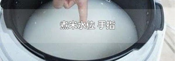 煮米水位 手指