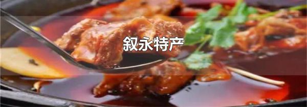 叙永特产