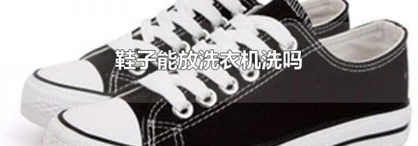 鞋子能放洗衣机洗吗