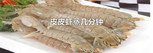 皮皮虾蒸几分钟