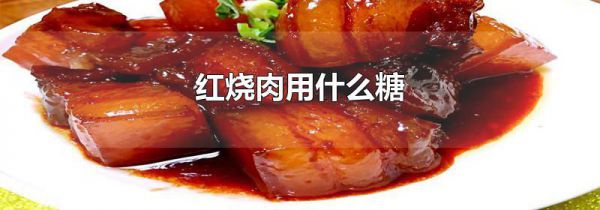 红烧肉用什么糖