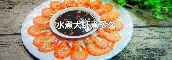水煮大虾煮多久