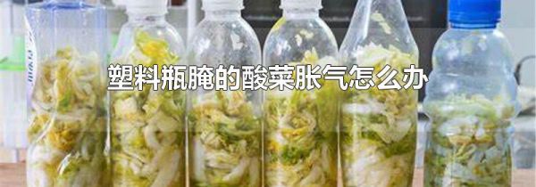 塑料瓶腌的酸菜胀气怎么办