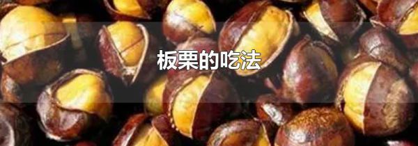 板栗的吃法