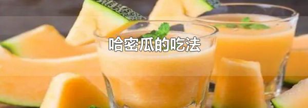 哈密瓜的吃法