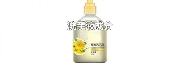 洗手液成分