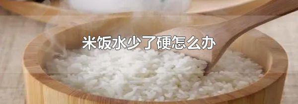 米饭水少了硬怎么办