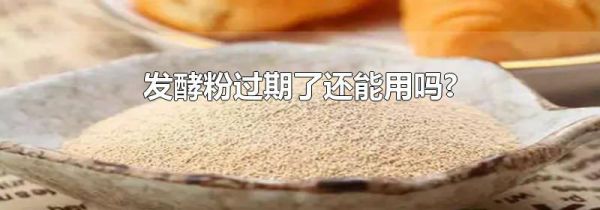 发酵粉过期了还能用吗?