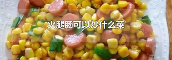 火腿肠可以炒什么菜
