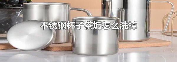 不锈钢杯子茶垢怎么洗掉