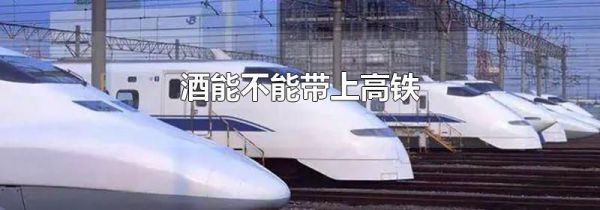 酒能不能带上高铁