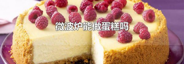 微波炉能做蛋糕吗