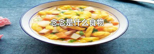 念念是什么食物