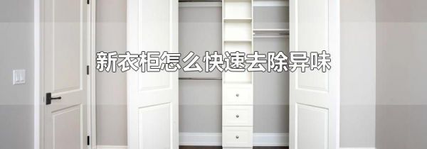 新衣柜怎么快速去除异味