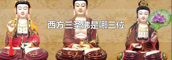 西方三圣佛是哪三位