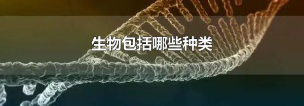 生物包括哪些种类