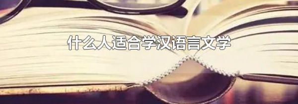 什么人适合学汉语言文学