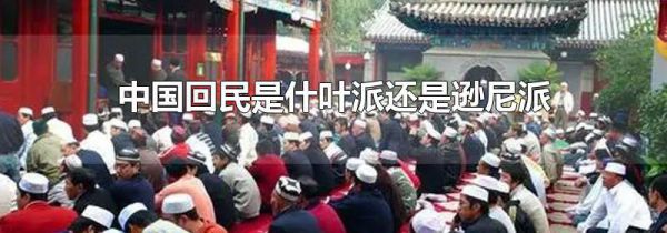 中国回民是什叶派还是逊尼派