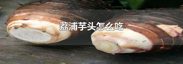 荔浦芋头怎么吃