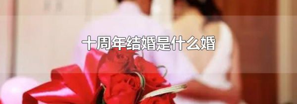 十周年结婚是什么婚