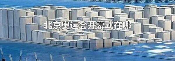 北京奥运会开幕式在哪