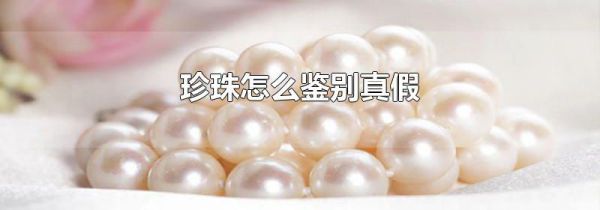 珍珠怎么鉴别真假