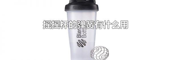 摇摇杯的弹簧有什么用