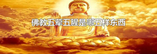 佛教五荤五腥是哪五样东西