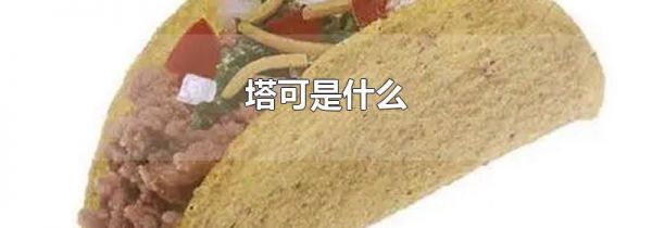 塔可是什么