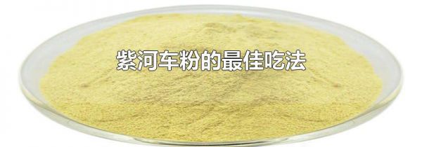紫河车粉的最佳吃法